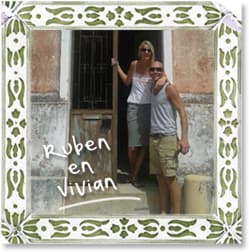 Ruben Nijboer en Vivian Ansink, eigenaren van Casa Bela Vida